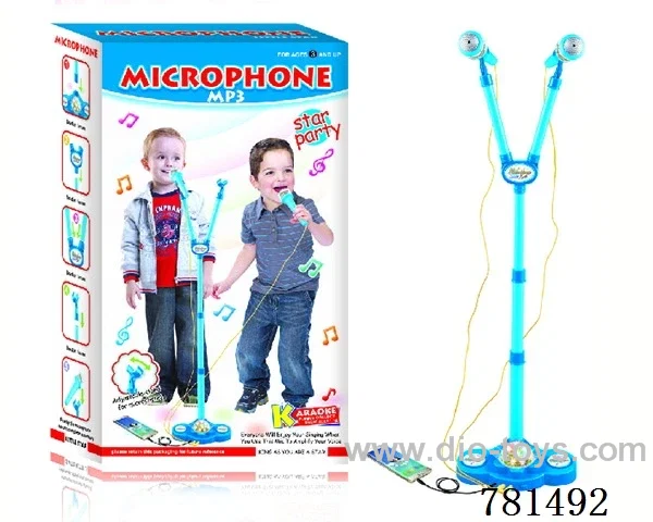 microphone with light