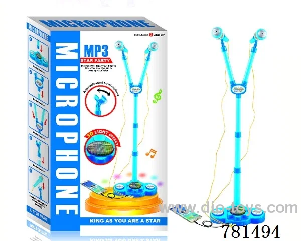 microphone with light