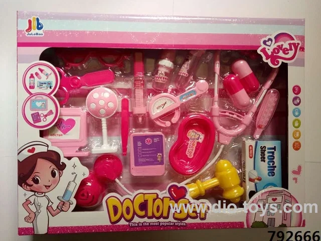 doctor set in double blister window box