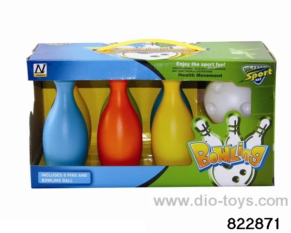 bowling in display box