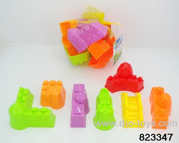 beach toy in 7pcs net bag