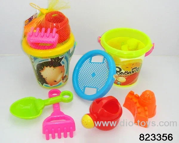 beach toy in 6pcs net bag