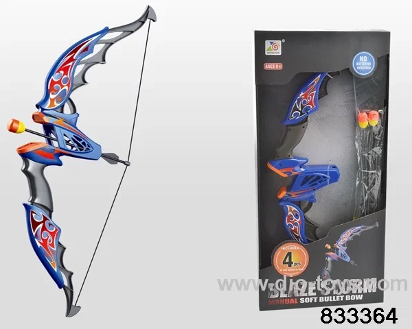 Bow and arrow in display box