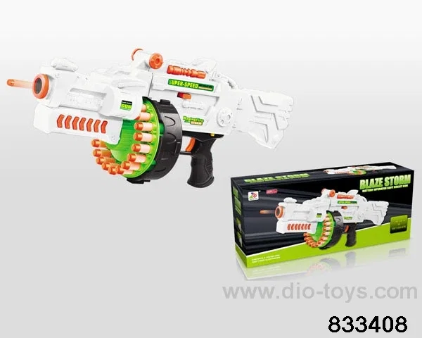 B/O soft bullet gun in color box