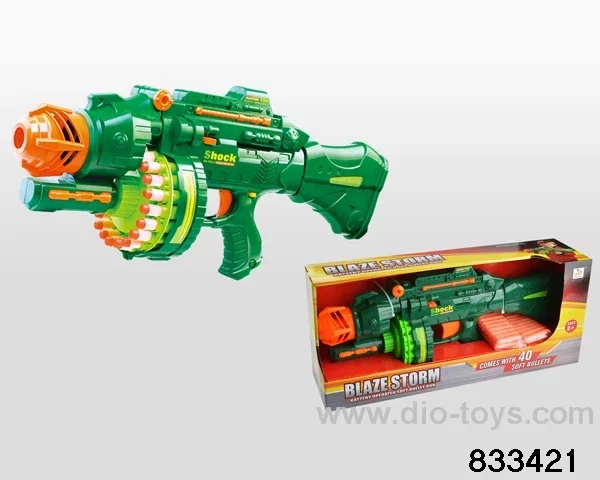 B/O soft bullet gun in display box