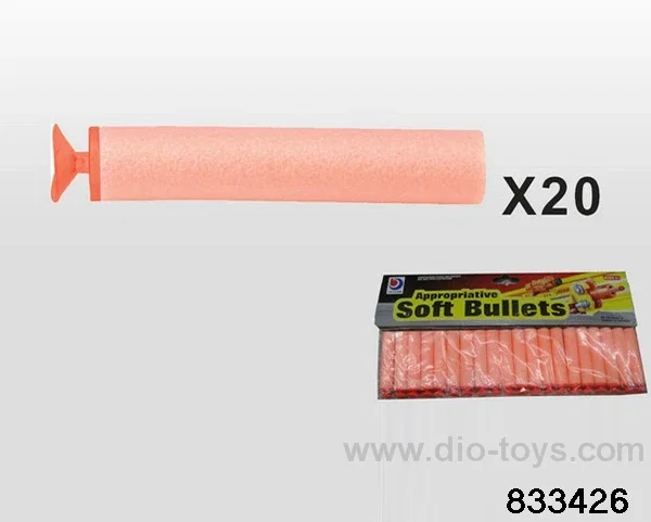 bullet in 20pcs PP bag with header