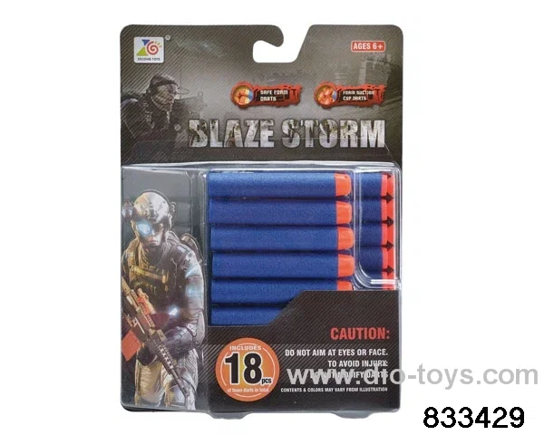 bullet in 18pcs blister 2 set mixed loading