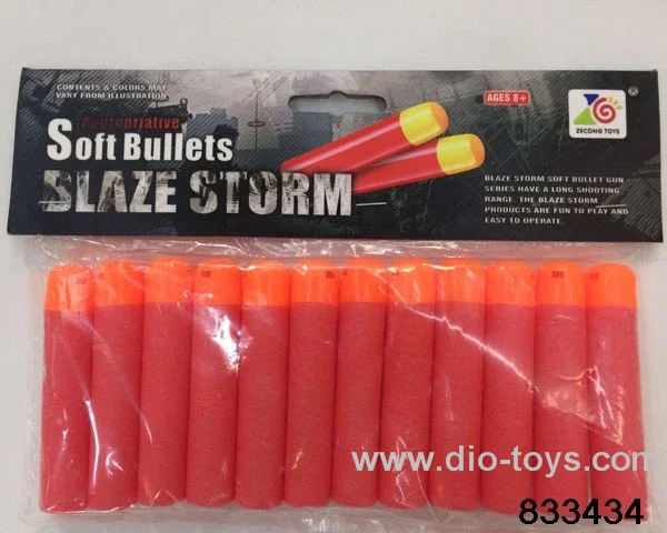 bullet in 12pcs PP bag with header