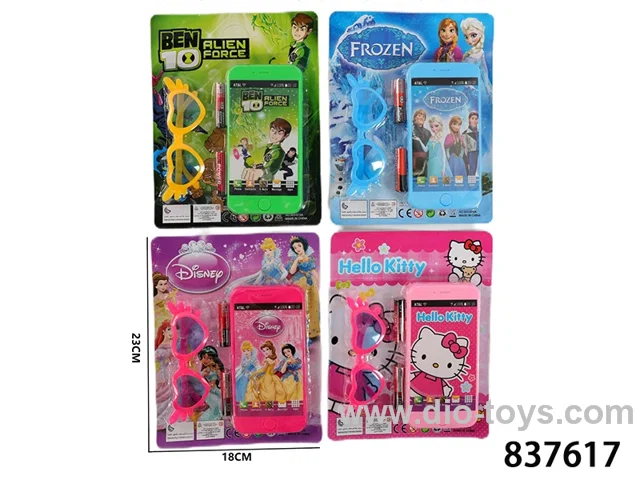 Phone in blister card 4 set mixed loading include battery