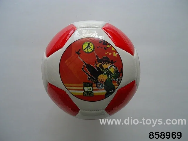 22-23cm football in OPP bag with net bag(color mix)