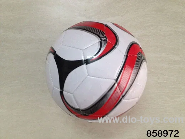 22-23cm football in OPP bag with net bag(color mix)