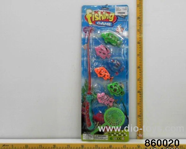 fishing toy in blister card
