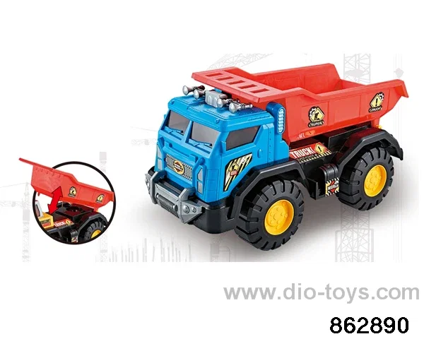 free wheel car in PP bag with header
