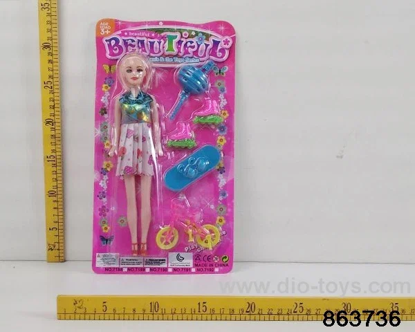 11.5 inch doll in blister card