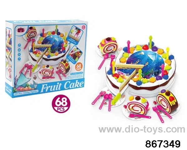 DIY cake in color box