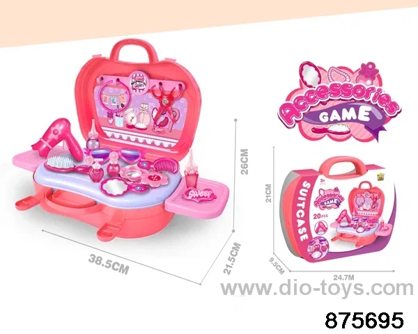 accessories set in paper card
