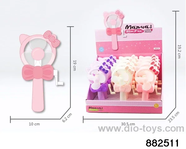 fan in 12pcs display box 12PCS
