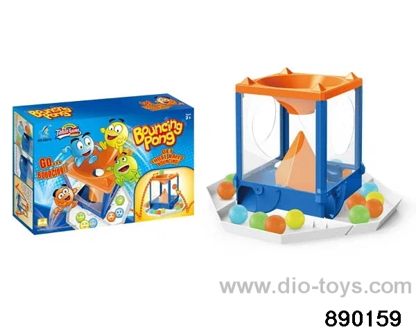 bouncing pong in color box