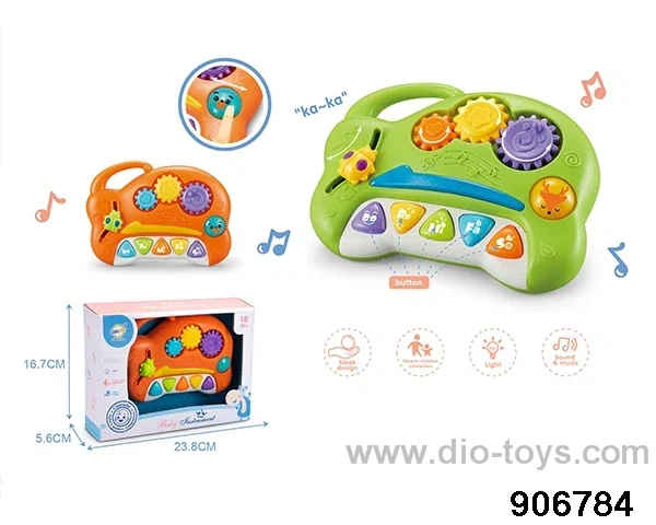 Shake the sound and light baby piano in Display box