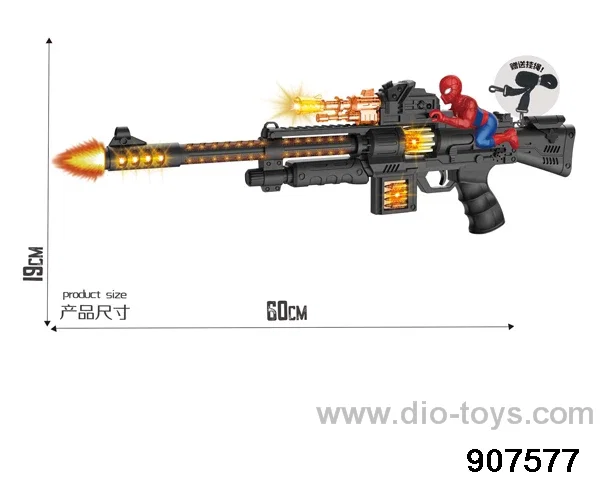 B/O gun W L/M in Opp bag