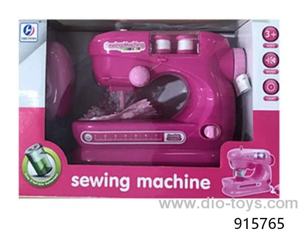 Sewing machine in window box