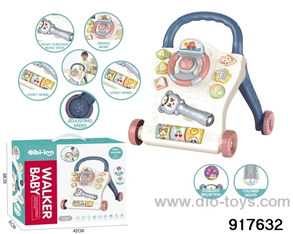 baby walker in color box