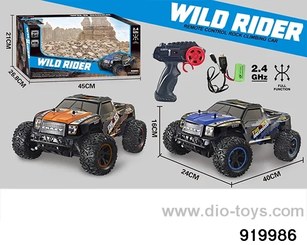 1:10 2.4G high-speed pickup truck in window box included battery