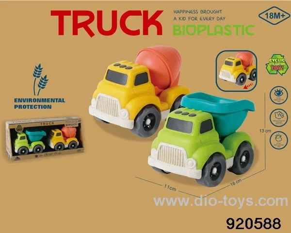 free wheel truck in 2pcs display box