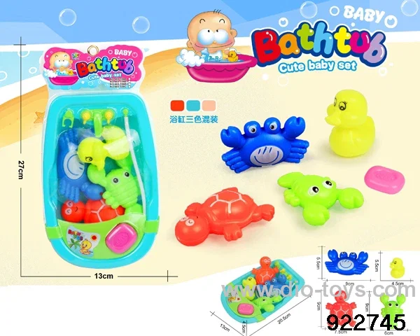 bath toy in PVC cover