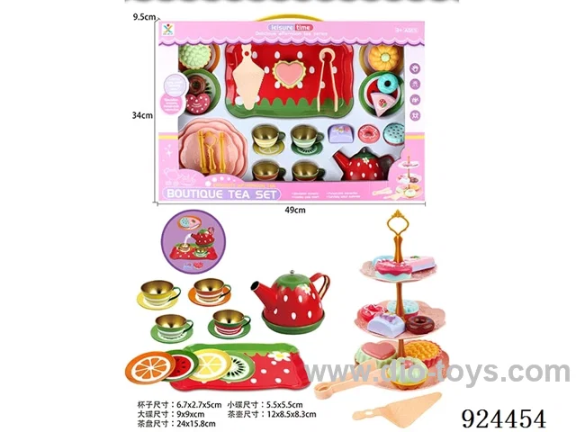 TEA SET IN WINDOW BOX