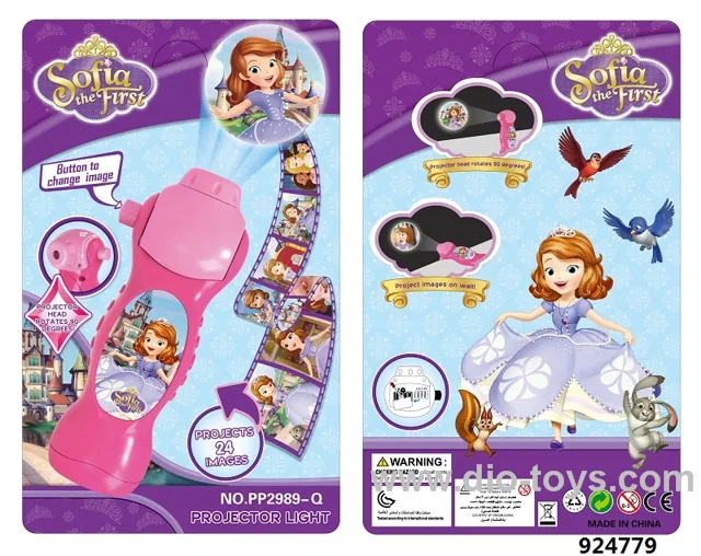 Projector in blister card
