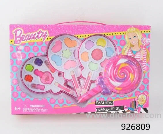 make up toy in window box