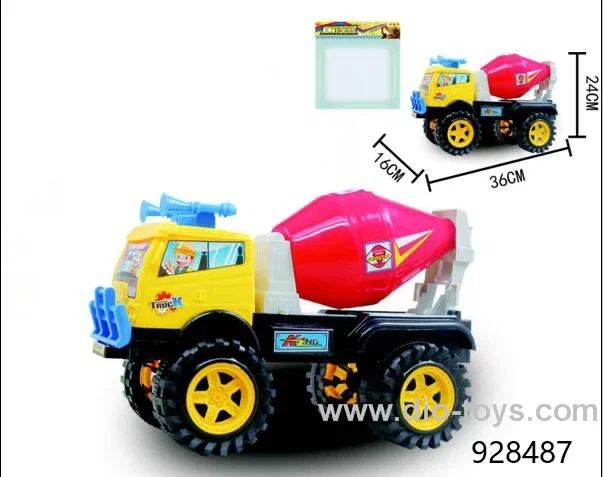 free wheel car in PP bag with header