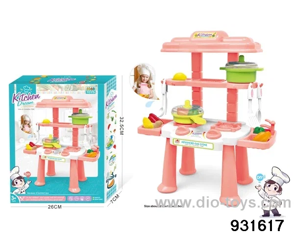 kitchen set in color box