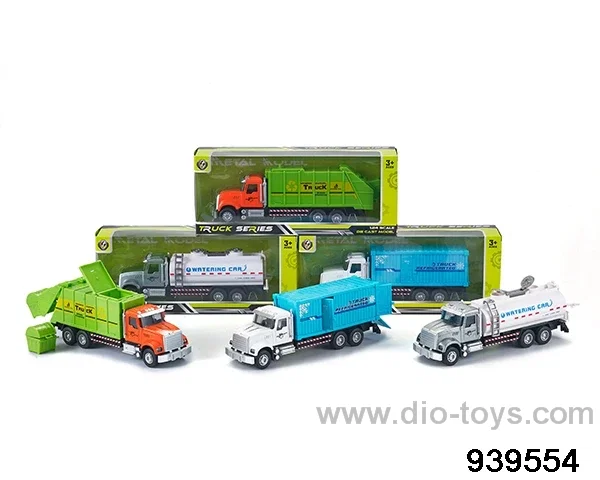 1:24 Alloy Pull Back Car in window box