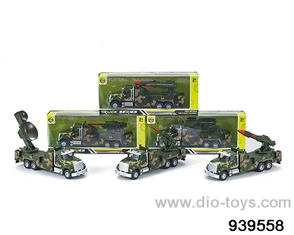 1:24 Alloy Pull Back Car in window box