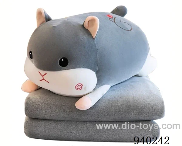 Grey hamster air conditioner in PE BAG