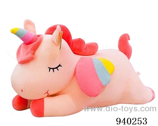 53cm Unicorn pillow in PE BAG