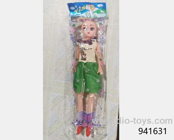 14 inch doll with sound in opp bag（clothes random mix）