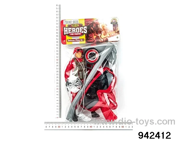 Fire fighting suit in PVC bag