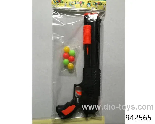 gun toy in opp bag 2 colors