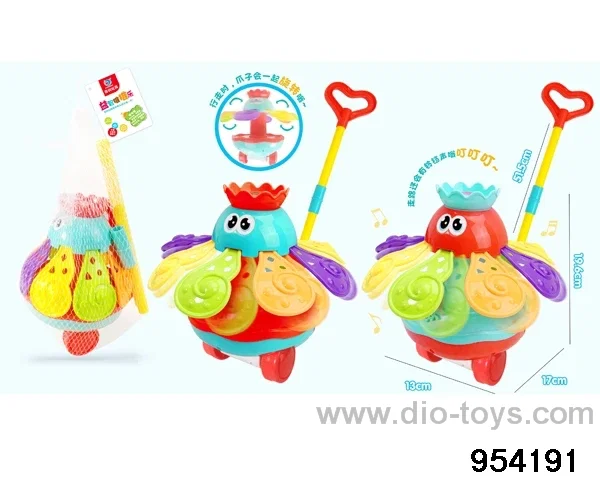 Hand push toys