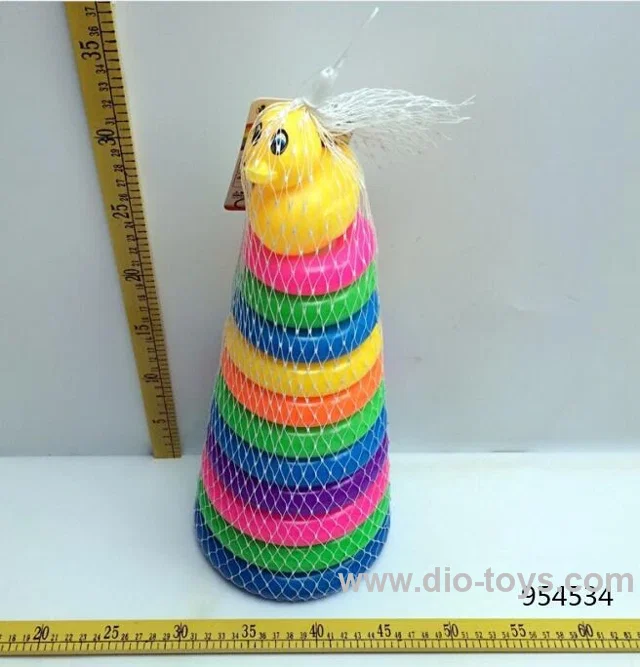 Rainbow ring in net bag