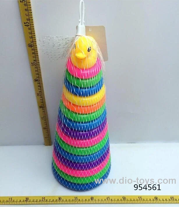 Rainbow ring in net bag