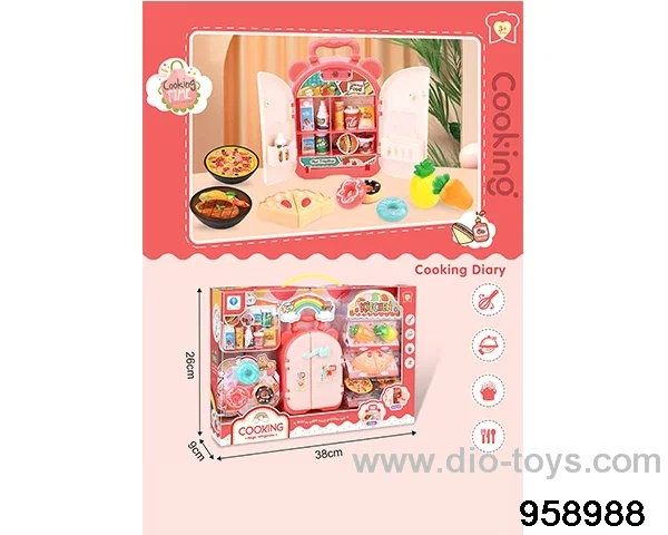 play house toys in window box