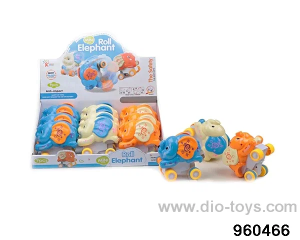tumbling elephant in 9pcs display box