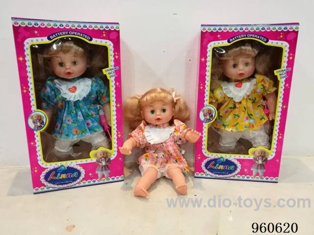 13inch Doll (the mouth will move with the sucking sound, there are six sounds) in window box