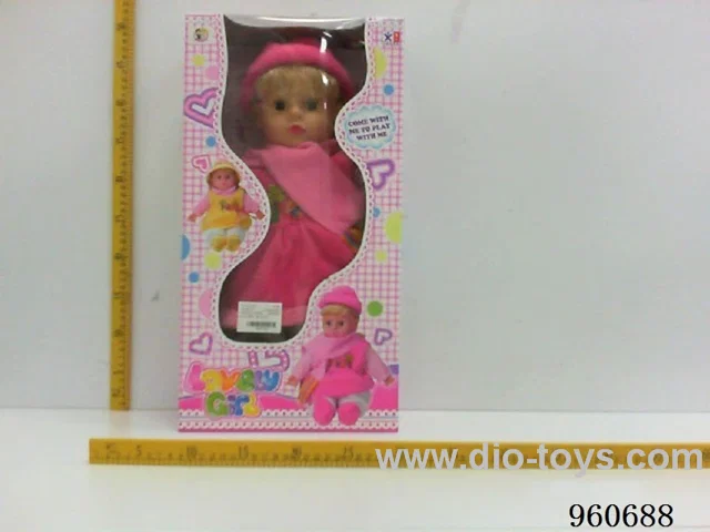 22inch Doll (can sing, with lights on his face) in opp bag