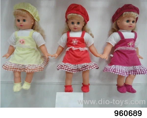 22inch Doll (can sing, with lights on his face) in opp bag