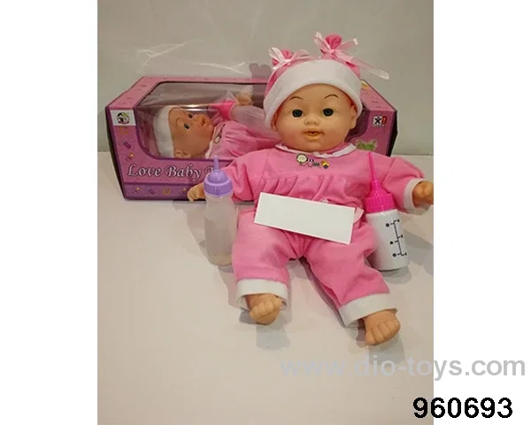 13inch Doll (can suck, has six voices, and shed tears when crying) in window box